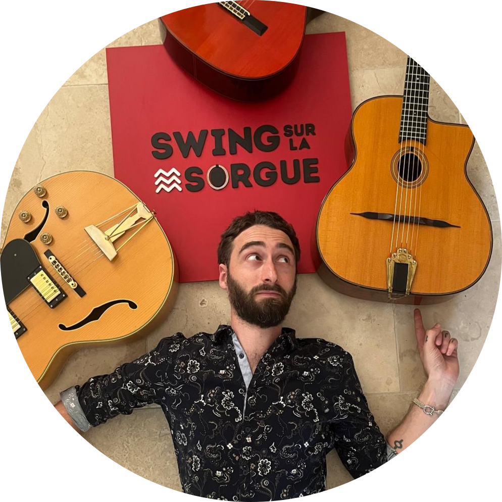 Rémi Été, professeur de guitare jazz et jazz manouche